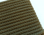 Baumwolle Kordel - 8 mm - oliv